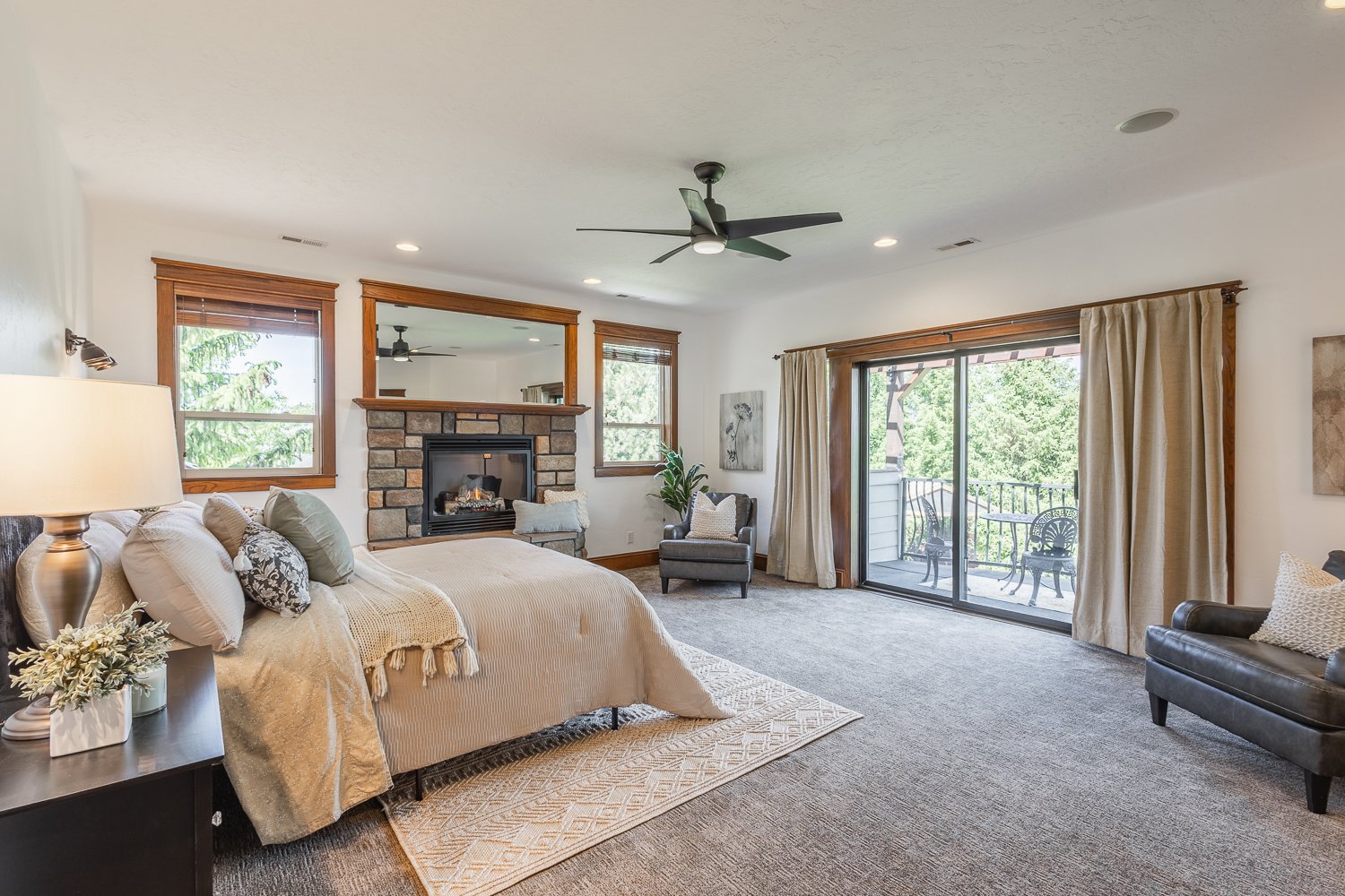 Iron Horse Estates primary suite